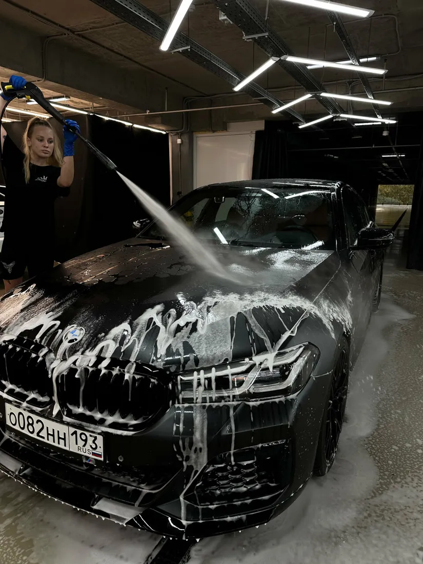 Пенная мойка BMW в K2
